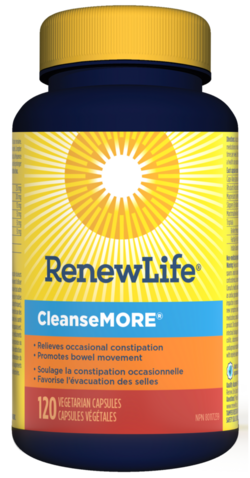 Renew Life CleanseMORE 120 Veg. Capsules