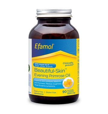 Efamol Beautiful-Skin Evening Primrose Oil 1000mg 90 Softgel Capsules