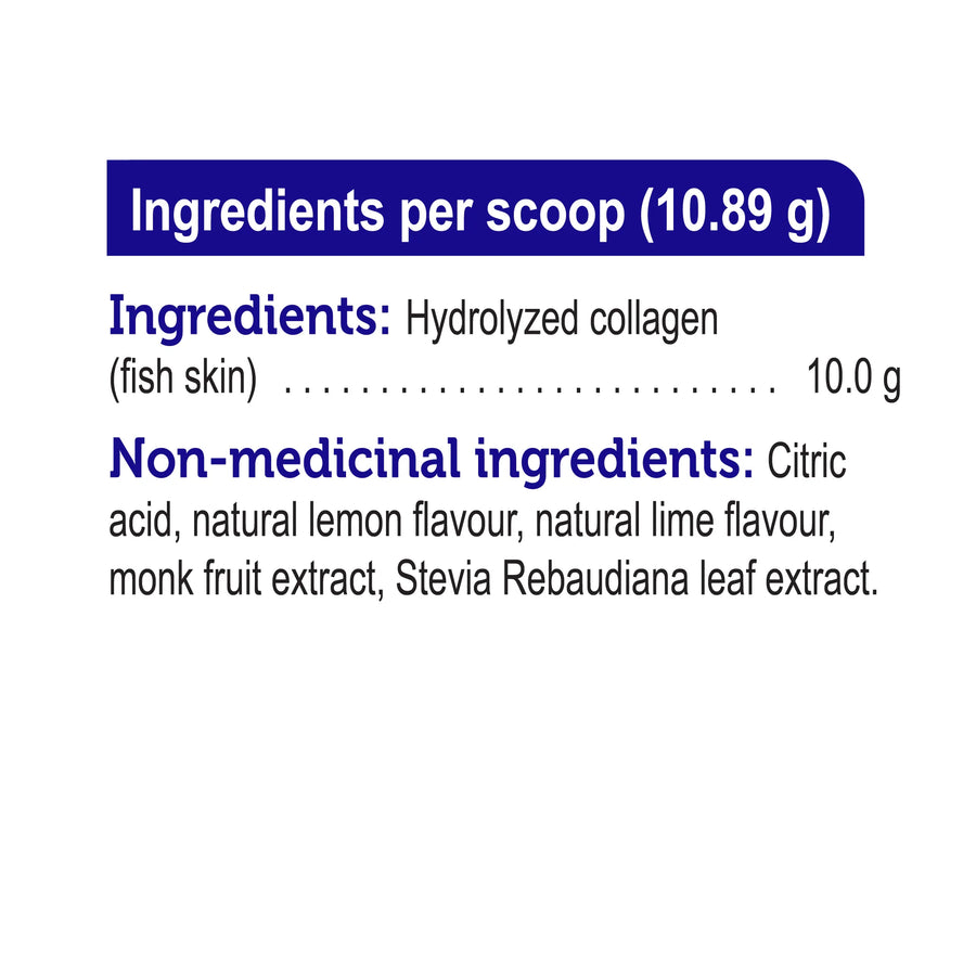Genuine Health marine collagen | lemon lime flavour 228g Powder