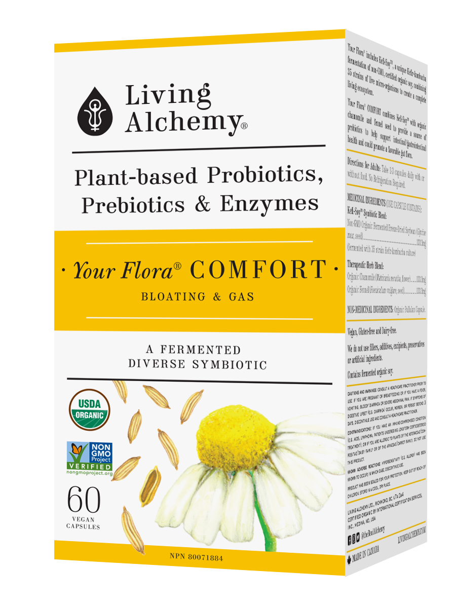 Living Alchemy Your Flora Comfort 60 Capsules