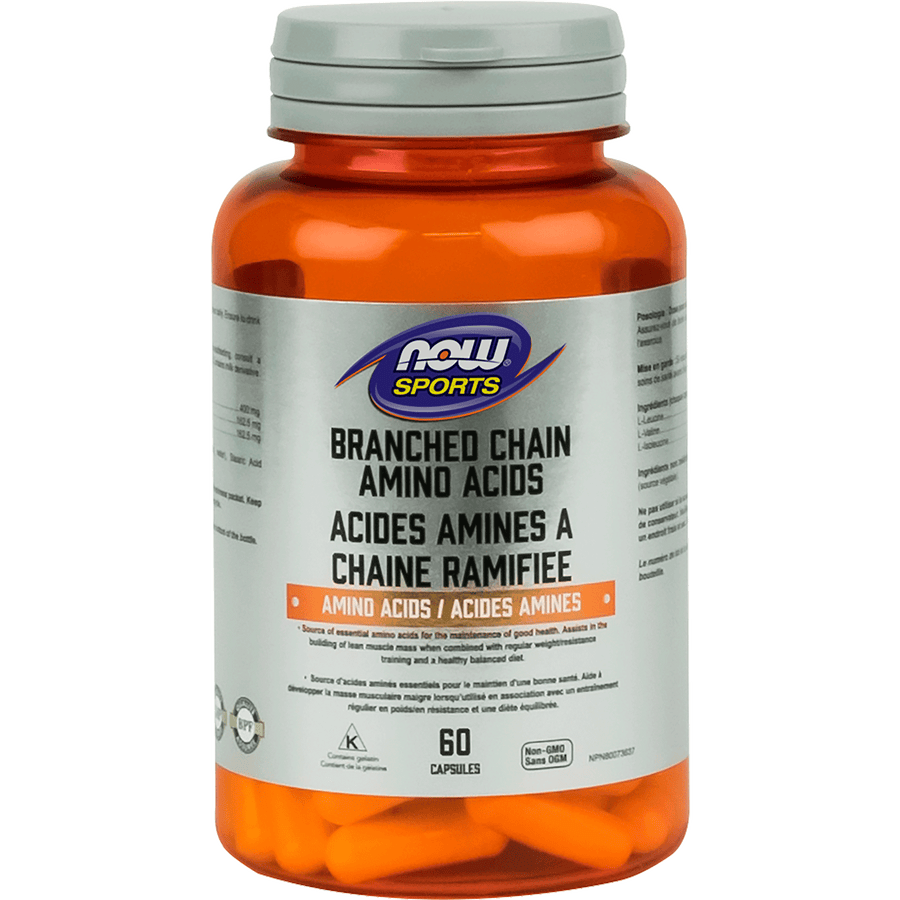 Now Branched Chain Amino Acids 120 Capsules