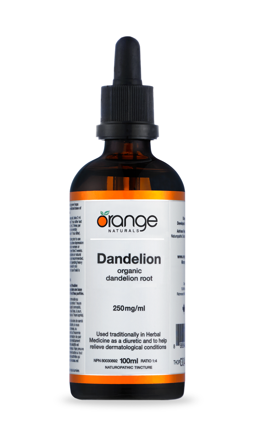 Orange Naturals Dandelion 100ml Tincture