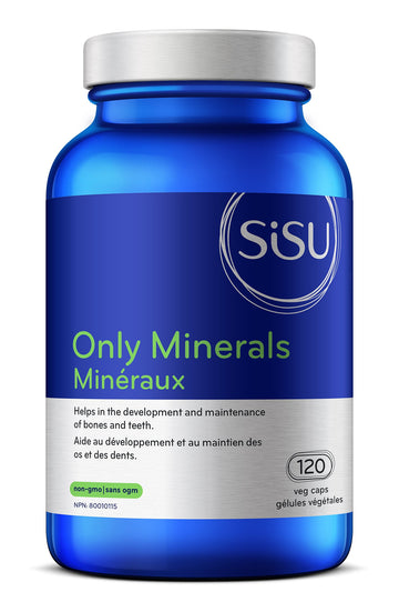 Sisu Only Minerals 120 Veg. Capsules