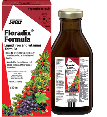 Salus Floradix Formula Iron Liquid 250ml