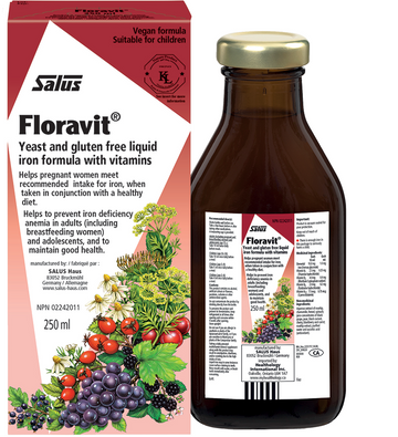 Salus Floravit Gluten Free Liquid Iron
