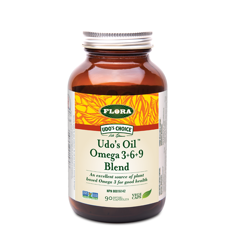 Flora Udo's Oil Omega 3•6•9 Blend 90 Gel Caps