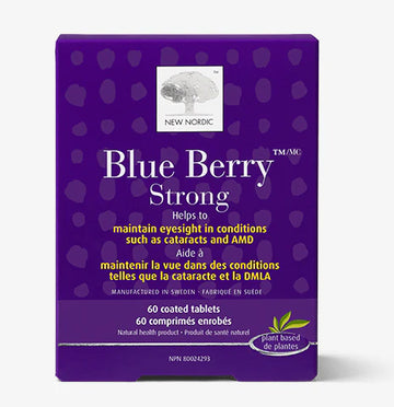 New Nordic Blue Berry Strong 60 Coated Tablets