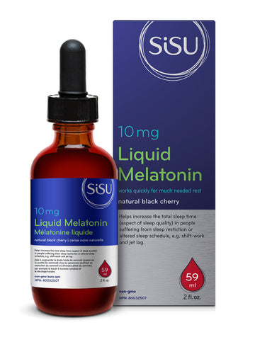 Sisu Liquid Melatonin 10 mg 59 ml Liquid