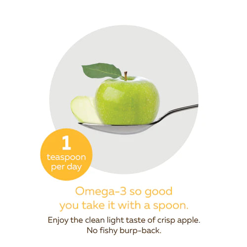 NutraSea +D Omega-3 500 ml Liquid Crisp Apple Flavour
