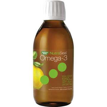 NutraSea Omega-3 Liquid Lemon Flavour 200ml