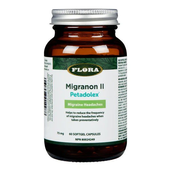 Flora Migranon II 75mg 60 Softgel Capsules