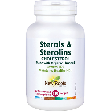 New Roots Sterols & Sterolins Cholesterol 120 Softgels