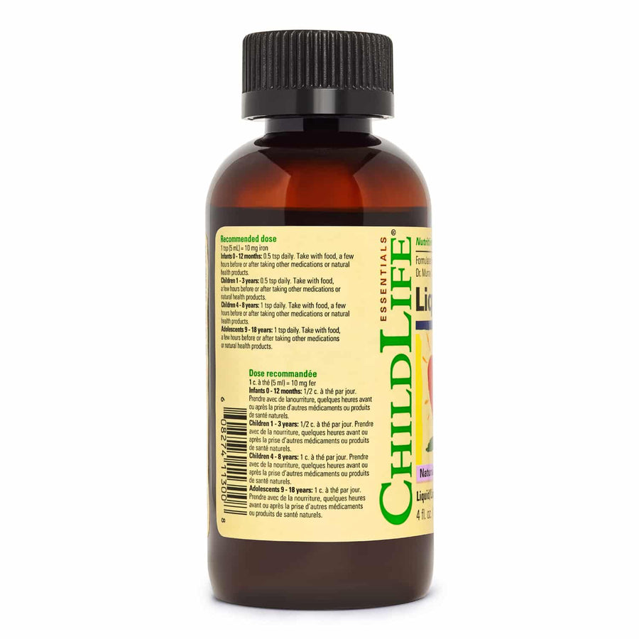 ChildLife Essentials Liquid Iron 118ml Natural Berry Flavor