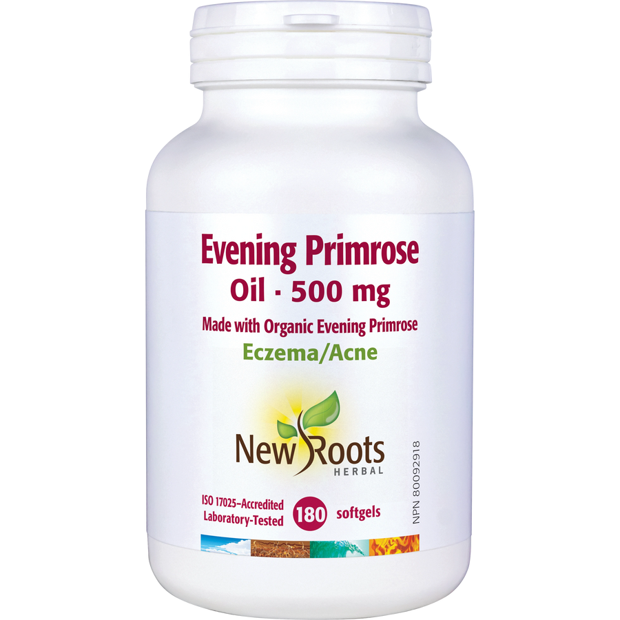 New Roots Evening Primrose Oil 500 mg 180 Softgels