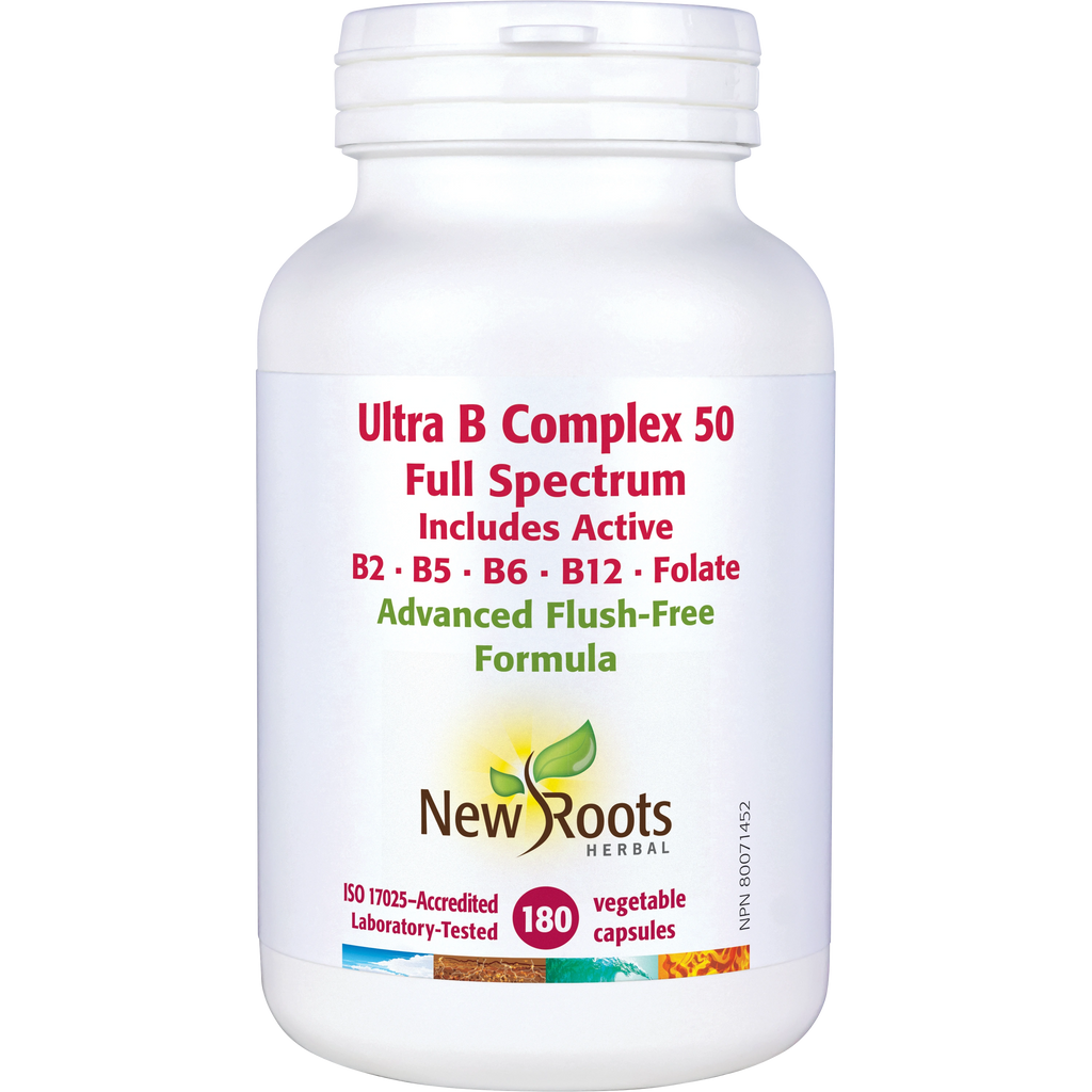 New Roots Ultra B Complex 50 mg 90 Veg. Capsules