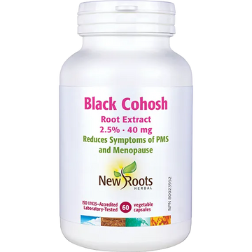 New Roots Black Cohosh 60 Veg. Capsules