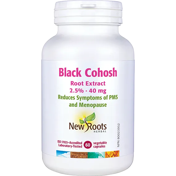 New Roots Black Cohosh 60 Veg. Capsules