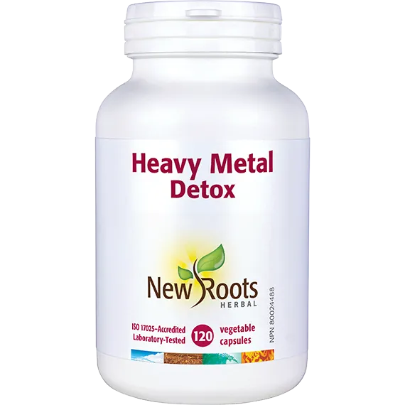 New Roots Heavy Metal Detox 120 Veg. Capsules