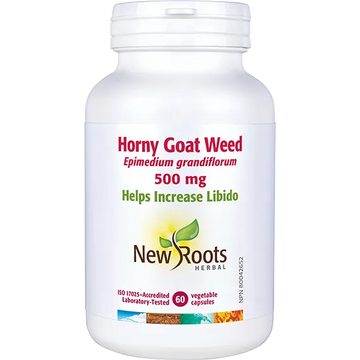 New Roots Horny Goat Weed 60 Veg. Capsules