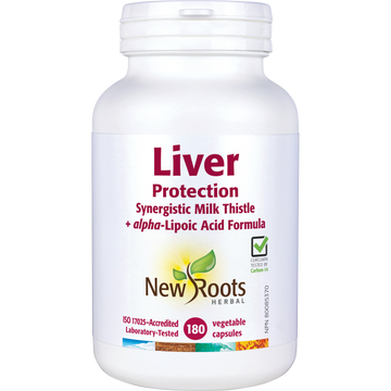 New Roots Liver Protection 180 Veg. Capsules