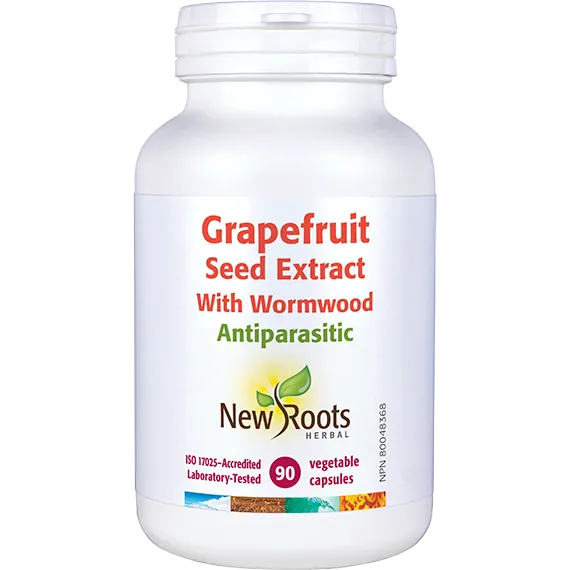 New Roots Grapefruit Seed Extract 90 Veg. Capsules