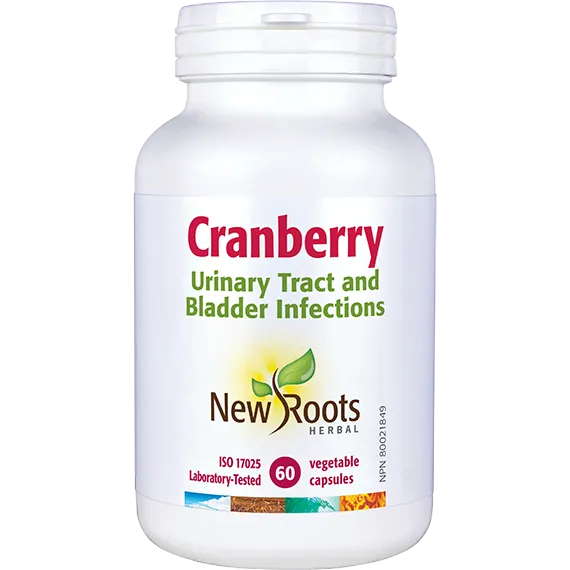 New Roots Cranberry 60 Veg. Capsules