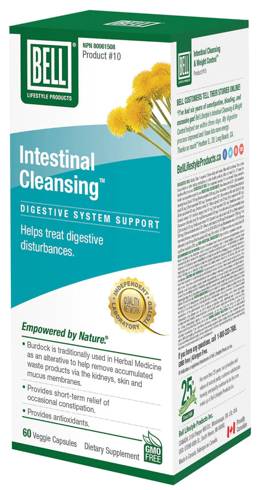 Bell Intestinal Cleansing 60 Veg. Capsules