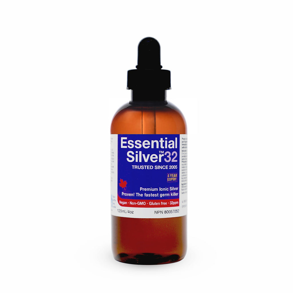 Essential Silver Super Strength 32 ppm 120ml Dropper