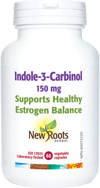 New Roots Indole-3-Carbinol 150 mg 60 Veg. Capsules