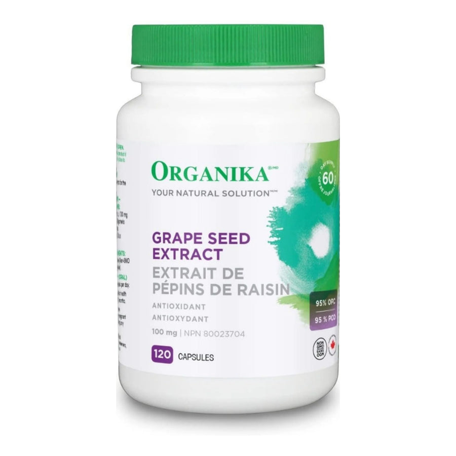 Organika Grape Seed Extract 100mg 120 Capsules