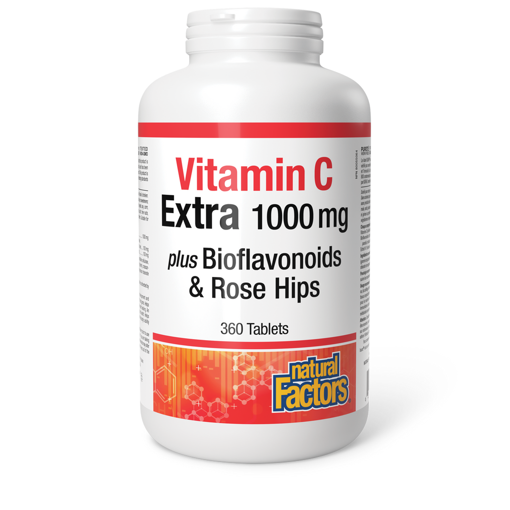 Natural Factors Vitamin C 1000mg 360 Tablets