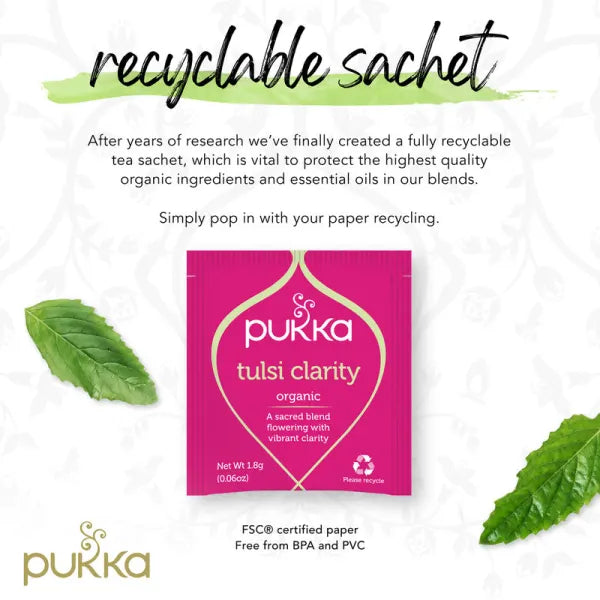 Pukka Tulsi Clarity Tea 20 Sachets