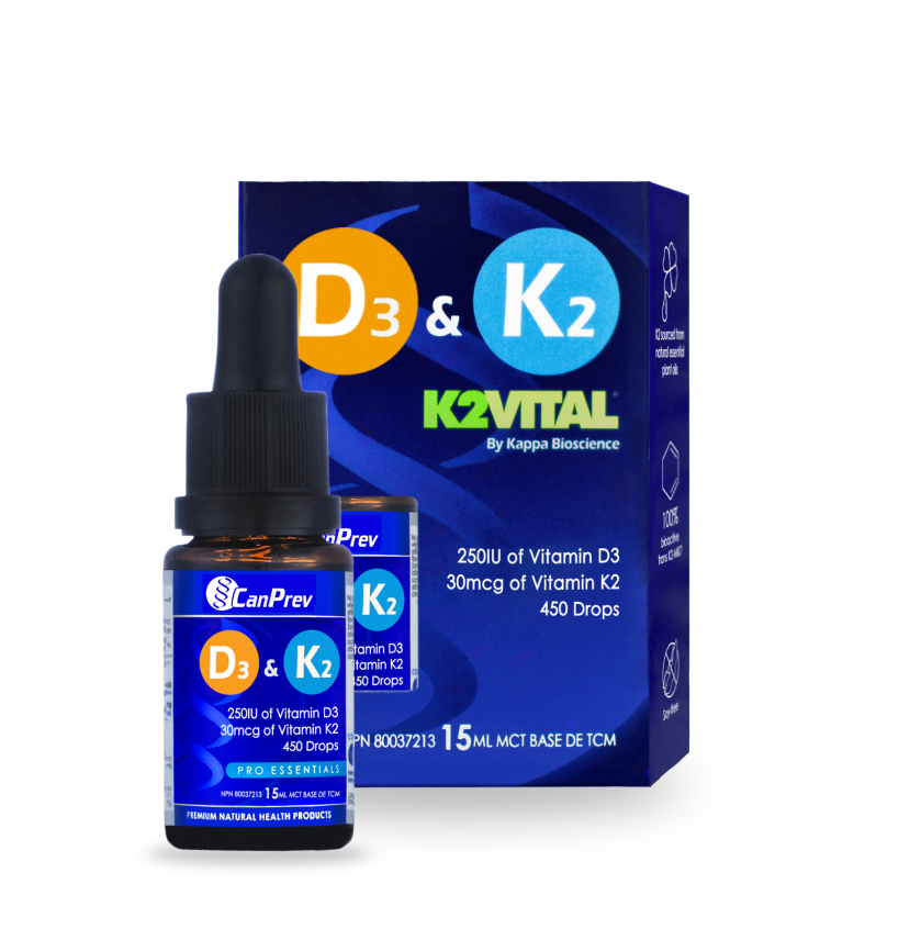 CanPrev D3 & K2 Drops 15ml Liquid