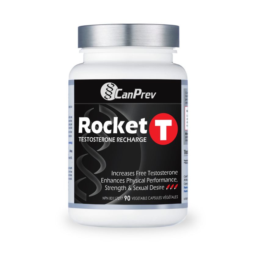 CanPrev Rocket T Testosterone Recharge 90 Veg. Capsules