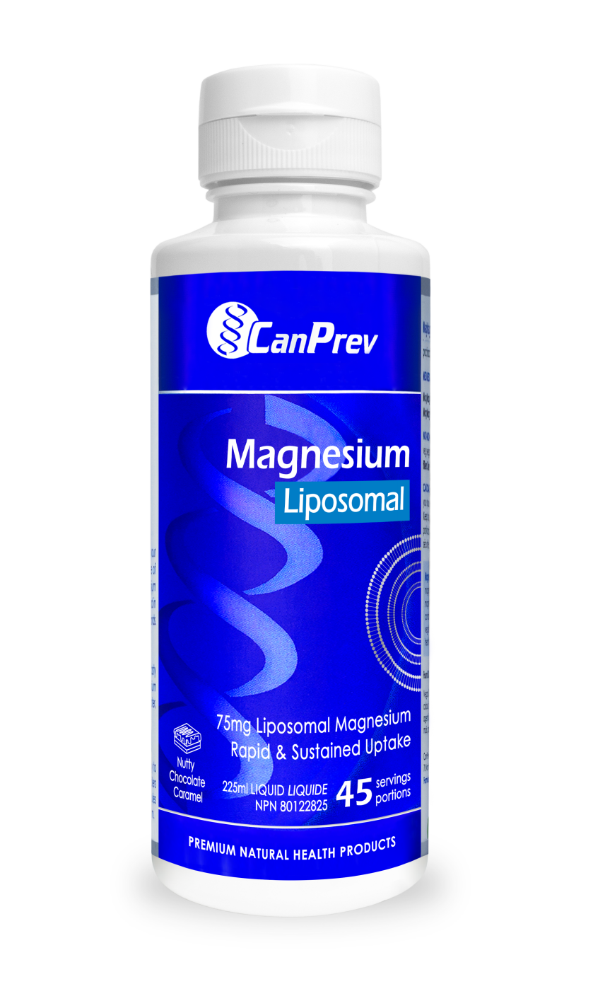 CanPrev Liposomal Magnesium Nutty Chocolate Caramel Flavour 225ml Liquid