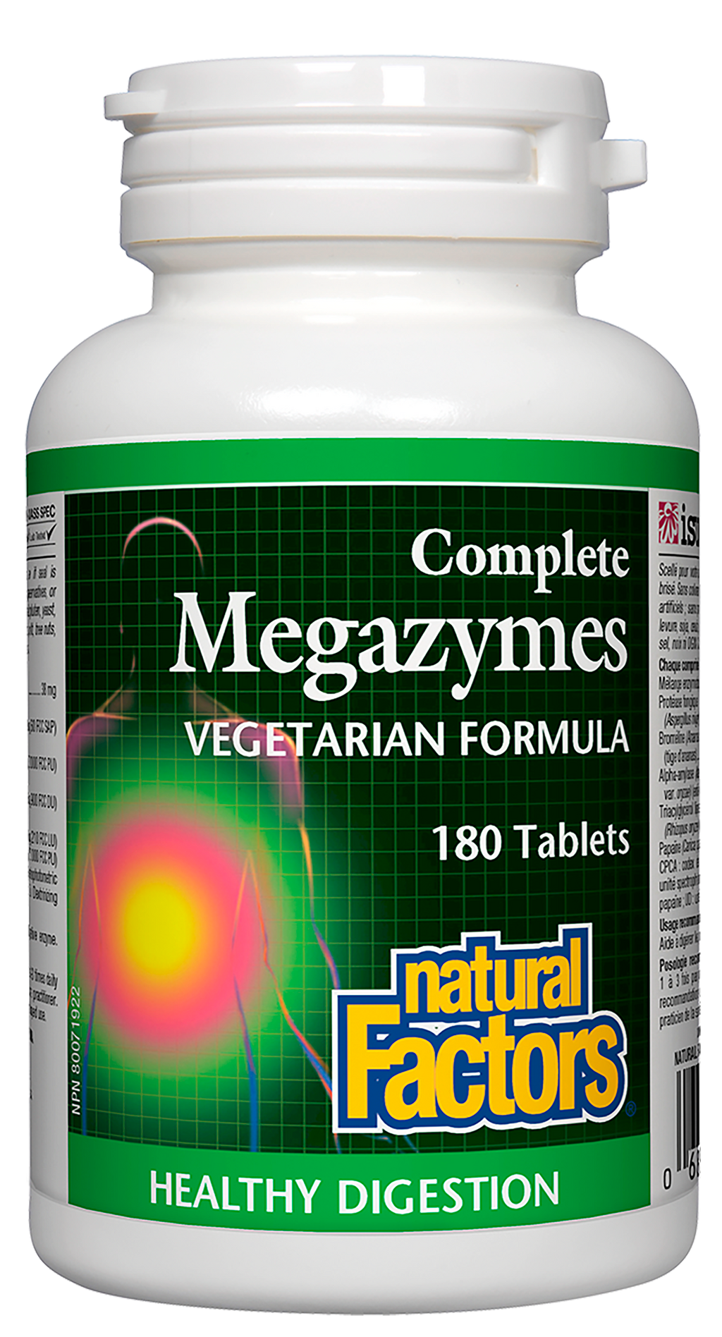 Natural Factors Complete Megazymes Vegetarian Formula 90 Tablets