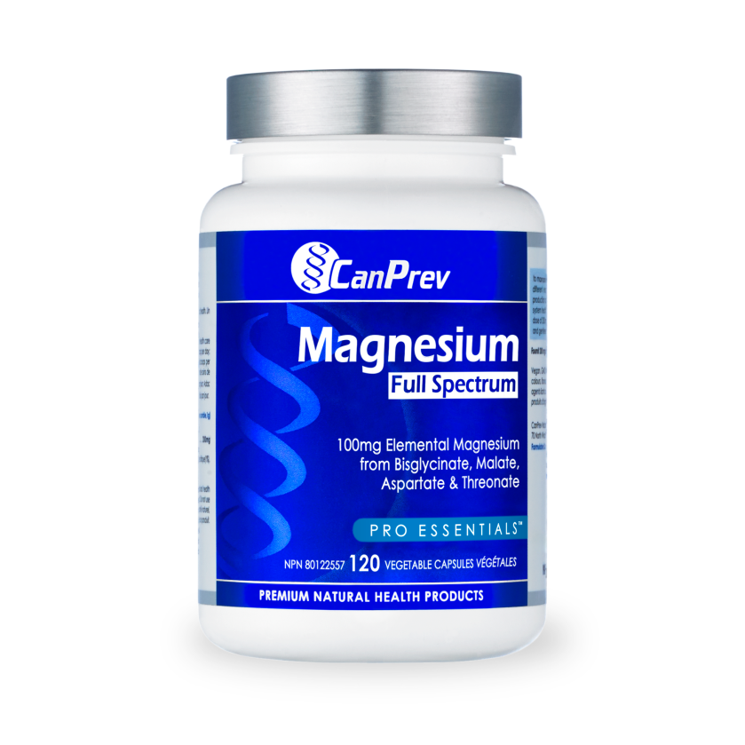 CanPrev Magnesium Full Spectrum 120 Veg. Capsules