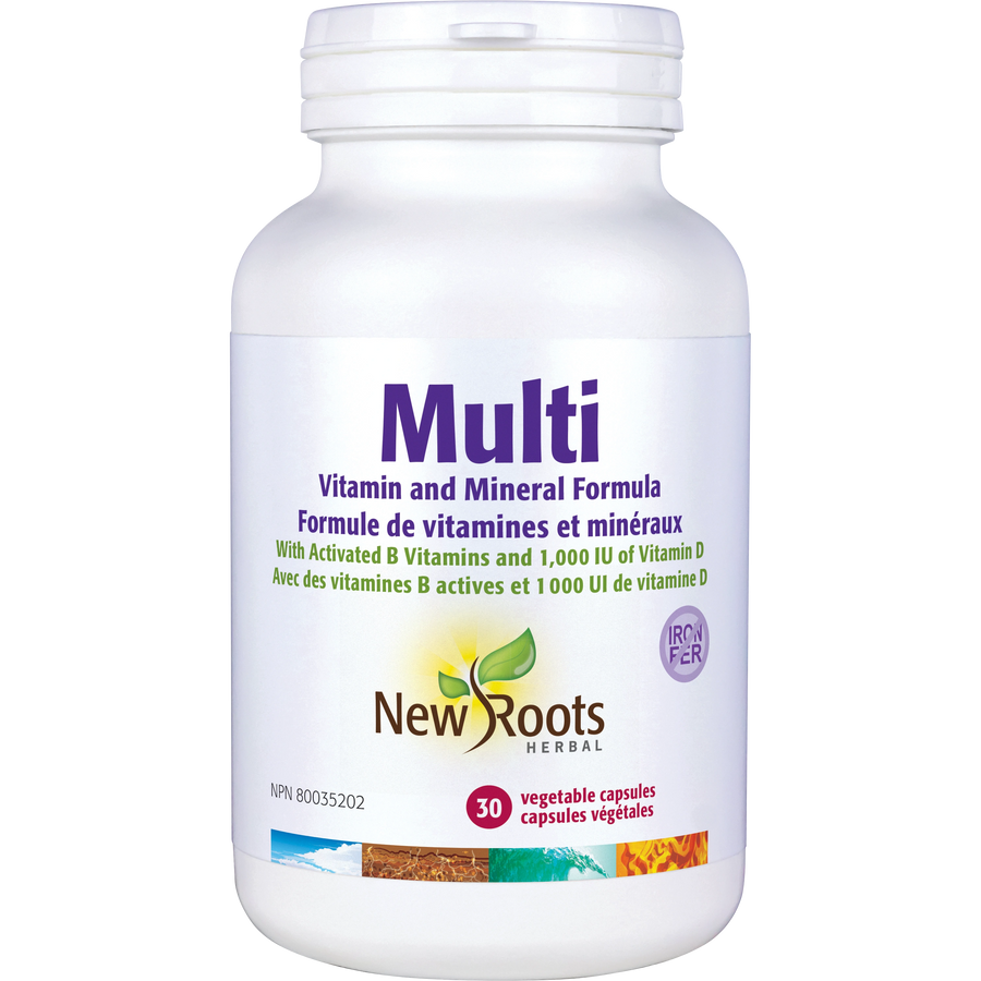 New Roots Multi 120 Veg. Capsules