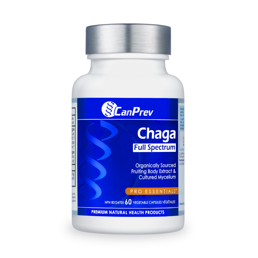 CanPrev Chaga Full Spectrum 60 Veg. Capsules