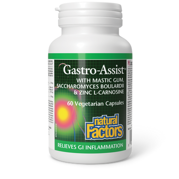 Natural Factors Gastro-Assist 60 Veg. Capsules