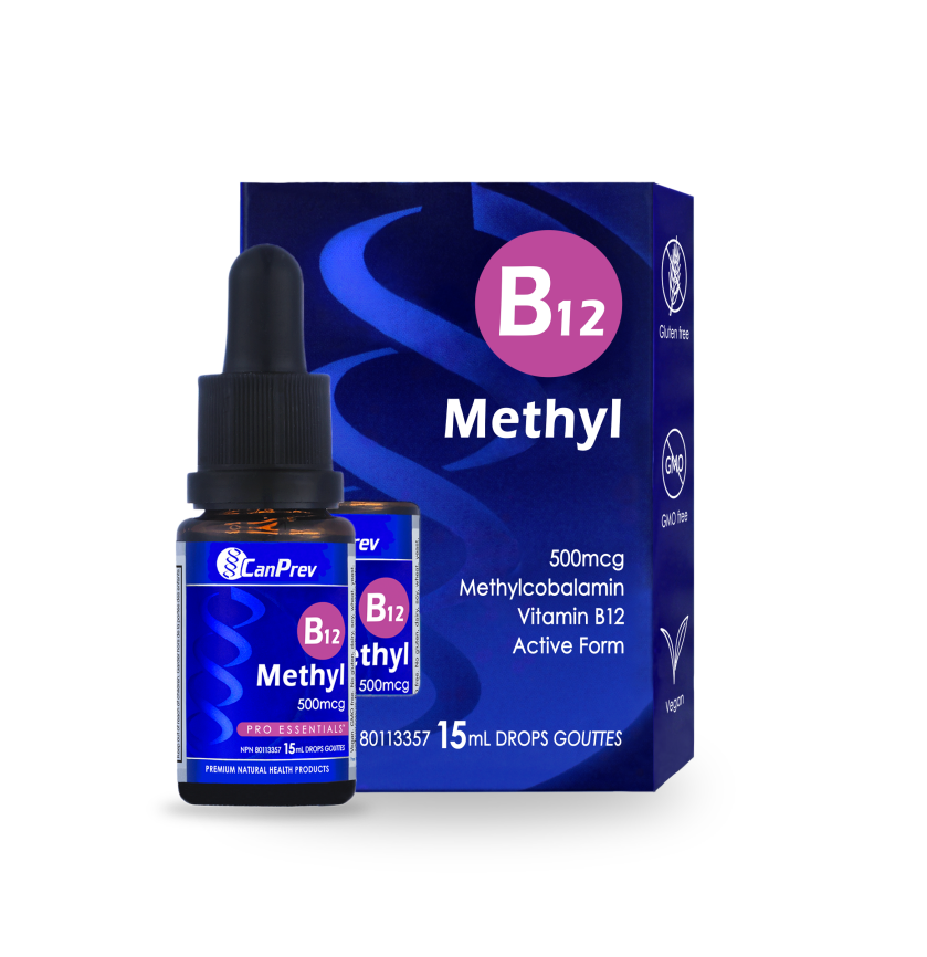 CanPrev B12 Methyl 500mcg 15ml Drops