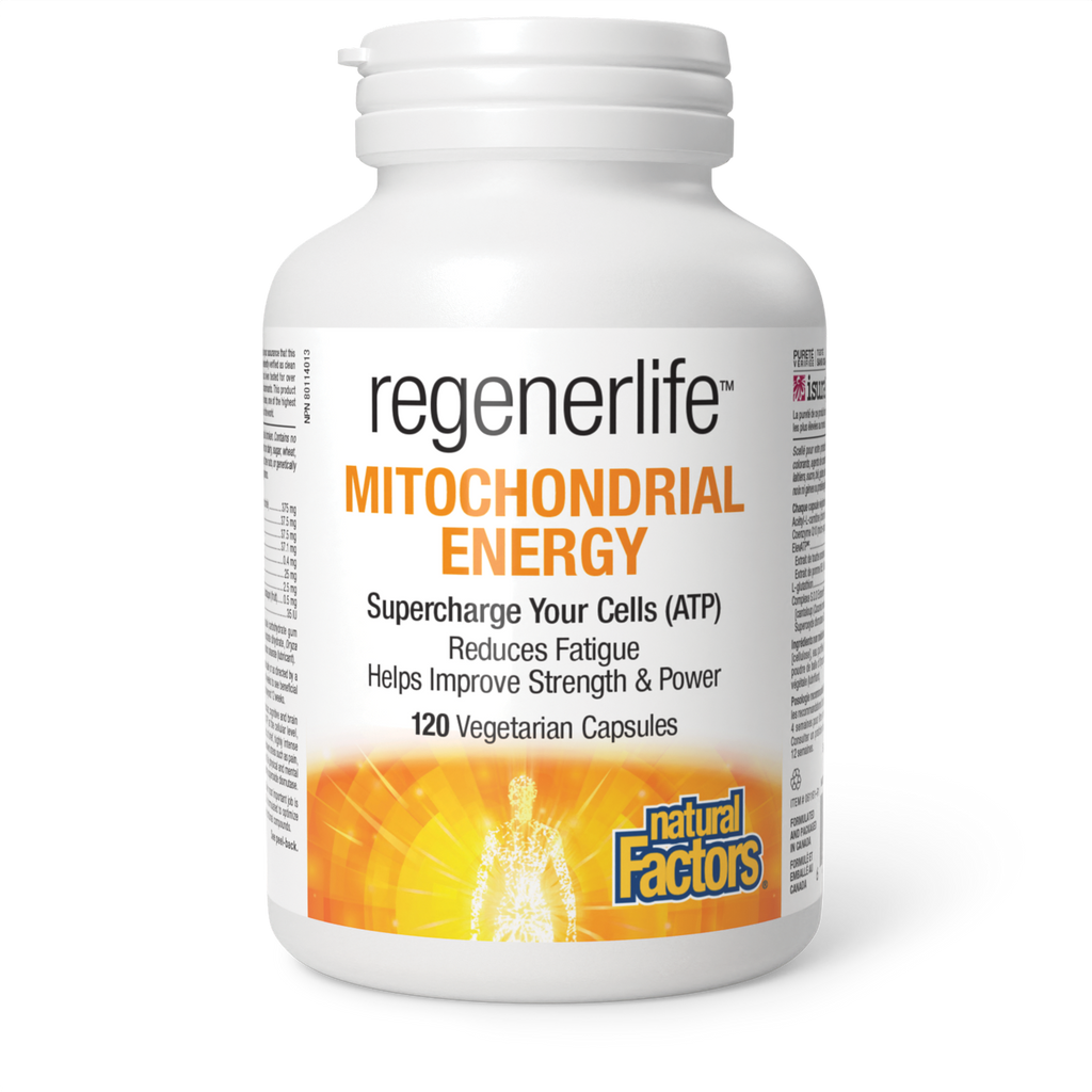 Natural Factors RegenerLife 120 Veg. Capsules