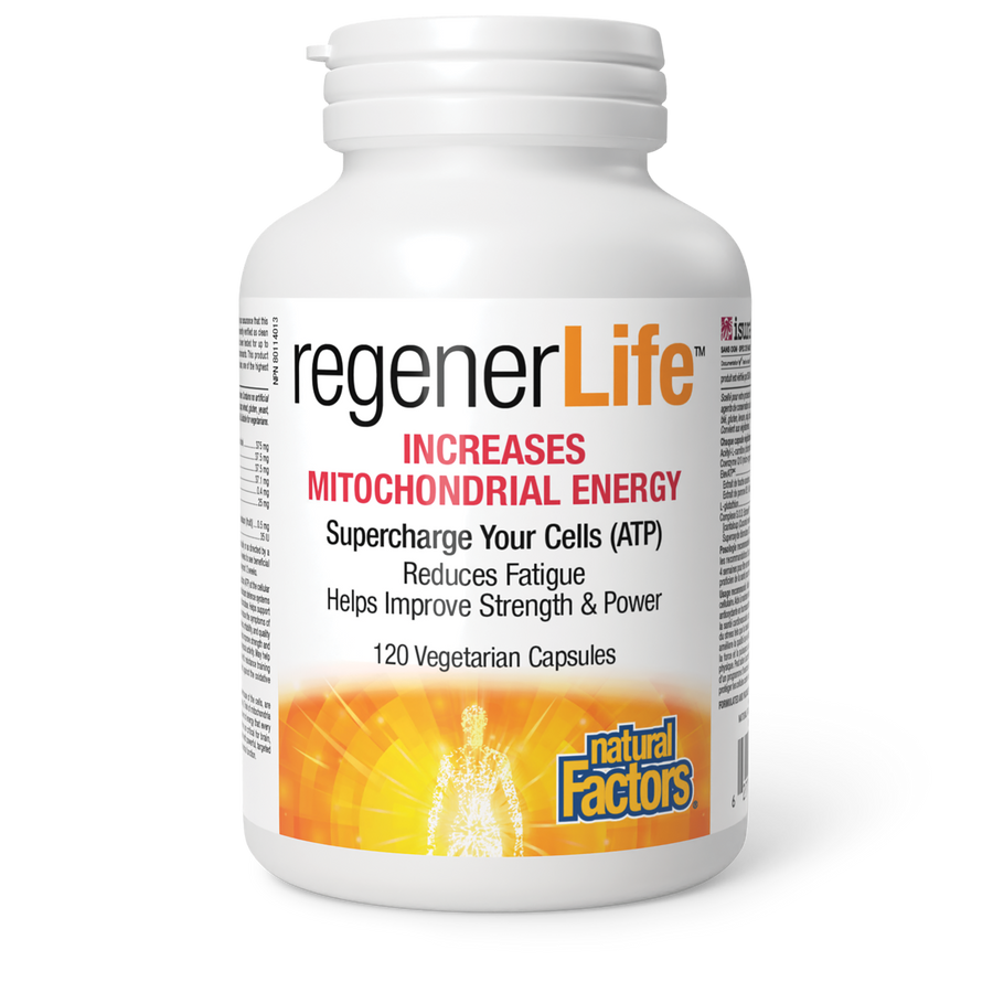 Natural Factors RegenerLife 120 Veg. Capsules