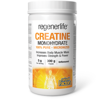 Natural Factors Regenerlife Creatine 300g Powder Unflavoured