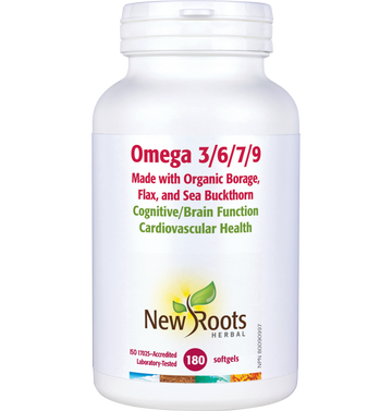 New Roots Omega 3/6/7/9  90 Softgels