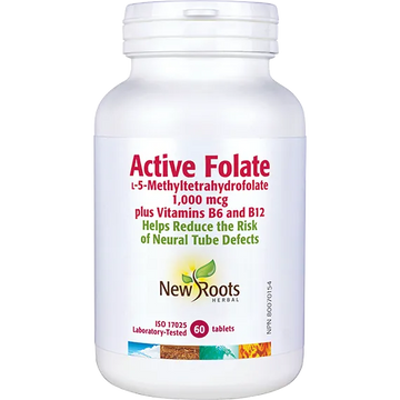 New Roots Active Folate 60 tablets