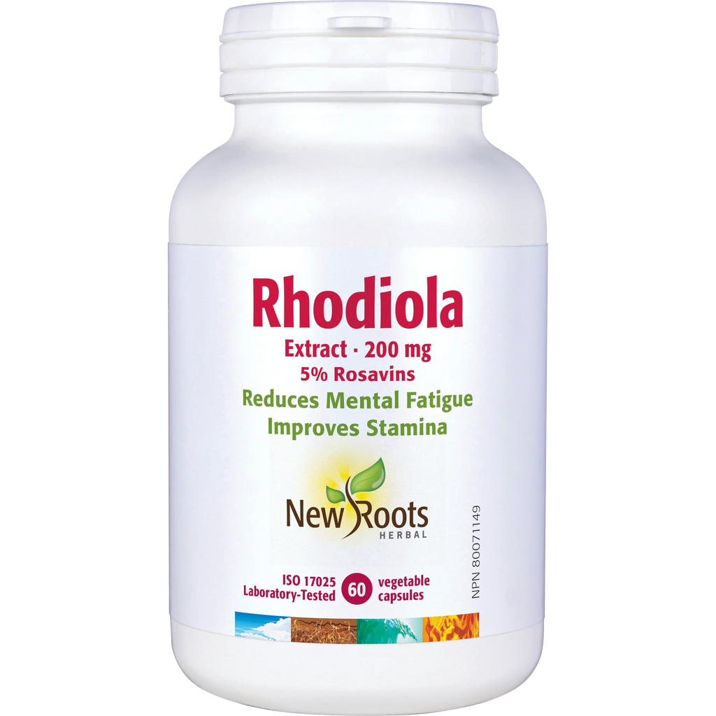 New Roots Rhodiola 60 Veg. Capsules