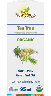 New Roots Organic Tea Tree Oil 95ml