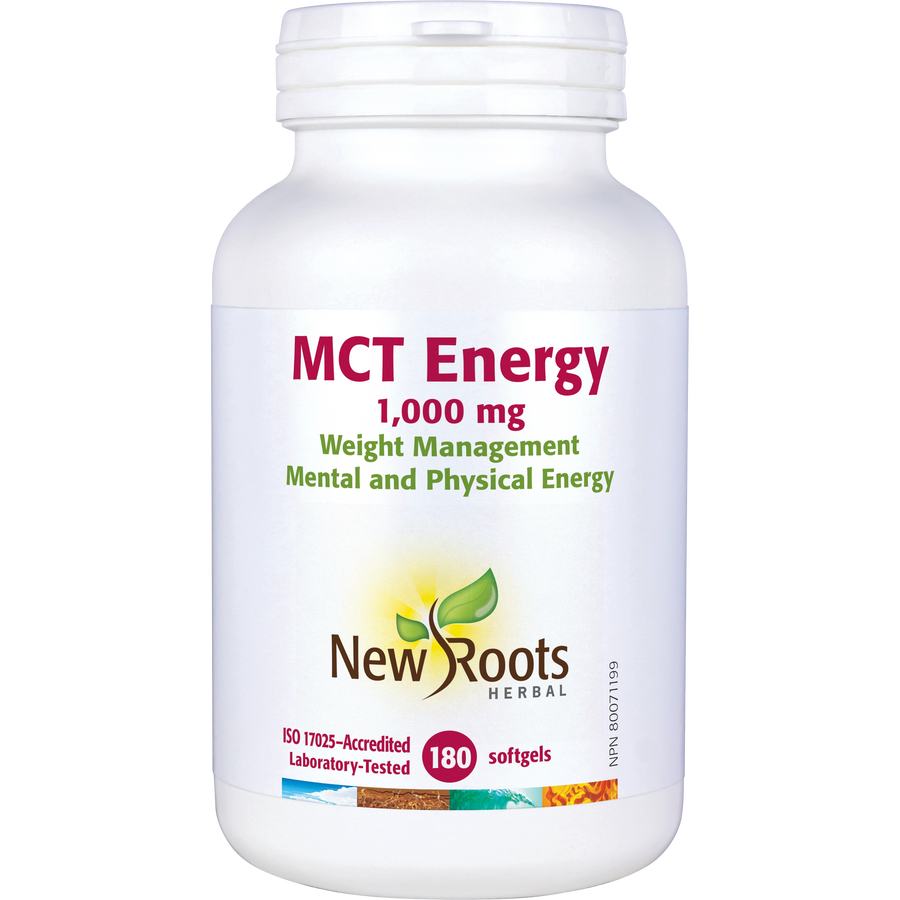 New Roots MCT Energy 1,000 mg 180 Softgels