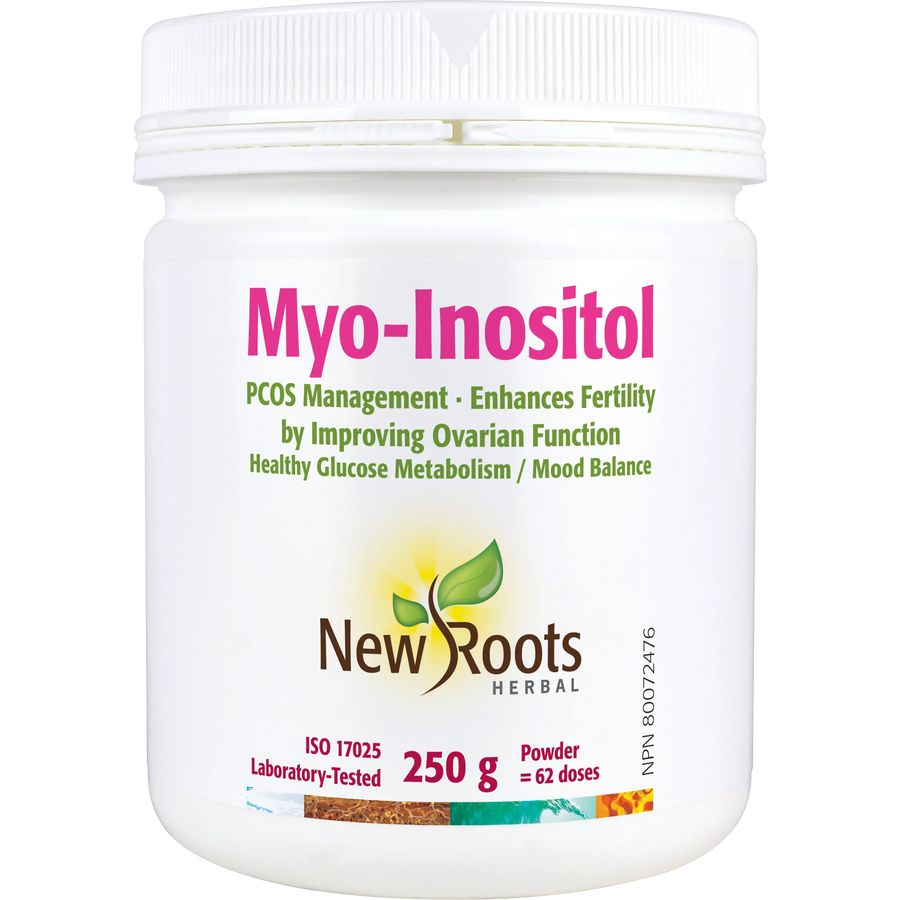 New Roots Myo-Inositol 250g Powder | PCOS & Fertility Support – Natural ...